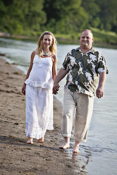 Metro Detroit Couples Beach Photography