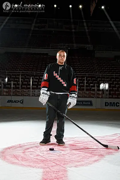 Senior Pictures at Joe Louis Arena - Detroit Red Wings