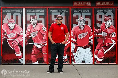 Senior Pictures at Joe Louis Arena