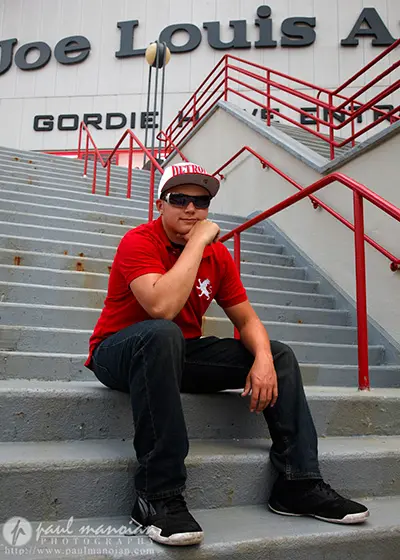 Senior Portraits at Joe Louis Arena