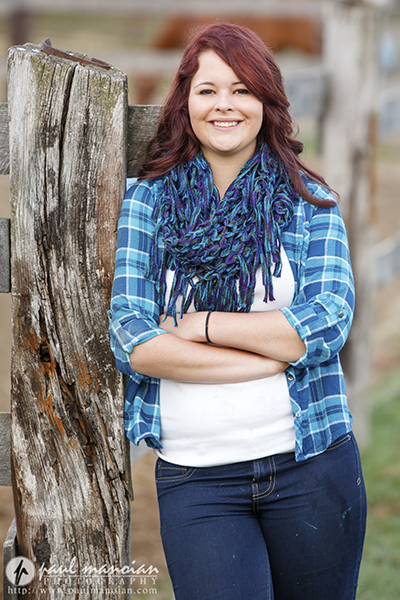 Senior Pictures with Horses - Michigan Photographer
