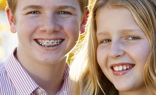 Kids Portraits with Fall Colors