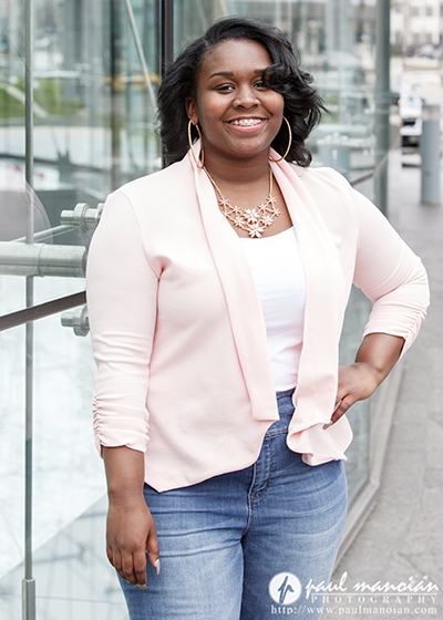 Downtown Detroit Senior Portraits Photographer