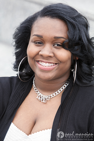 Downtown Detroit Senior Portraits Photographer