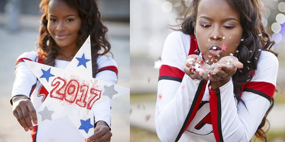 Cheerleading Senior Pictures - Detroit Photographer