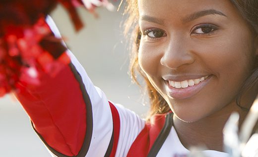 Cheerleading Senior Pictures - Detroit Photographer