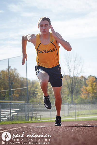 Hillsdale Senior Portraits Photographers - Running Track