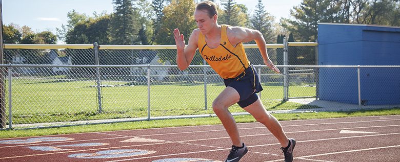 Hillsdale Senior Portraits Photographers - Running Track