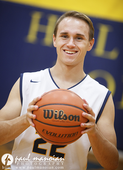 Basketball Senior Portraits - Hillsdale Photographers