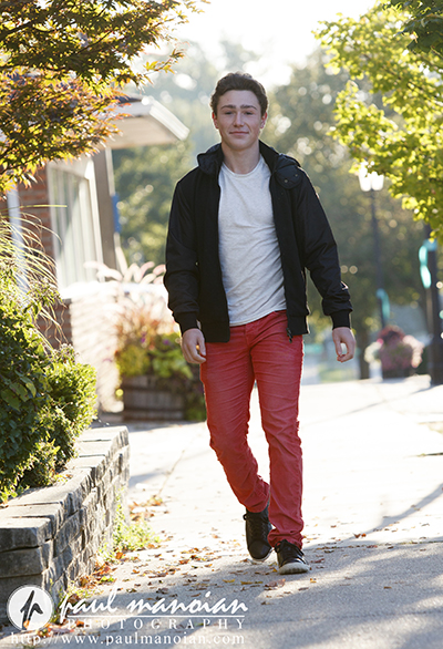 Fall Senior Pictures - Northville Photographer