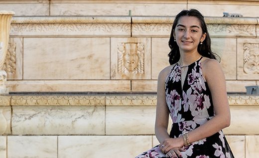 Senior Pictures at Belle Isle in Detroit, Michigan