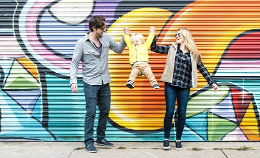 Eastern Market of Detroit Family Portraits Photographer
