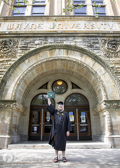 Wayne Status University Graduation Photos