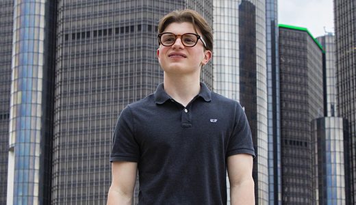 Cranbrook Senior Pictures in Detroit