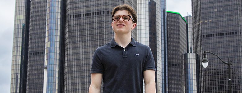 Cranbrook Senior Pictures in Detroit