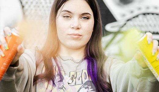 Detroit Graffiti Senior Pictures Photographer