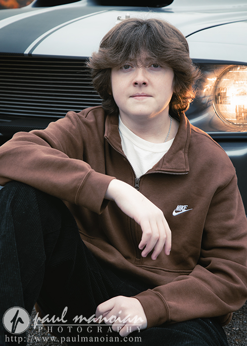 Senior Pictures with Cars - 1967 Ford Mustang Shelby GT500 Eleanor