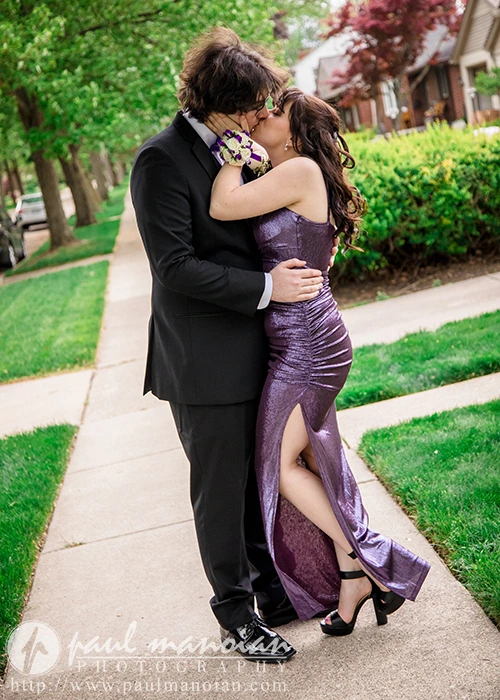 black dress with purple heels Becker Dress – Influencestyle main image 1