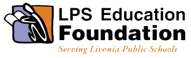 LPS Education Foundation logo with text: Serving Livonia Public Schools.