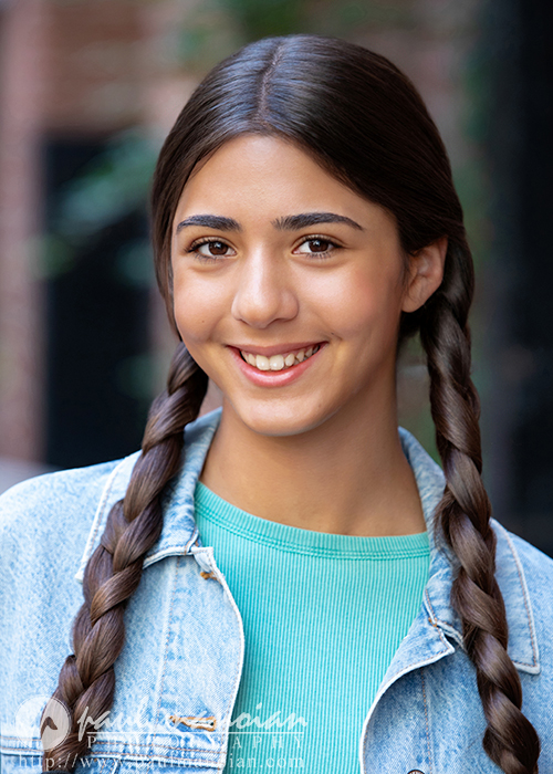 Teen Actor Casting Type Headshots: Girl Next Door