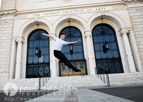 Ballet Senior Pictures in Detroit
