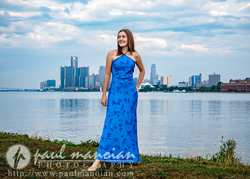 Berkley Senior Pictures on Belle Isle in Detroit