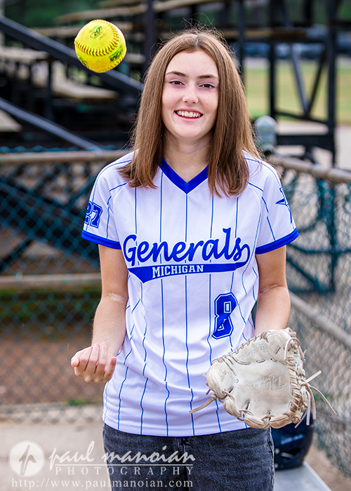 Berkley Softball Senior Pictures