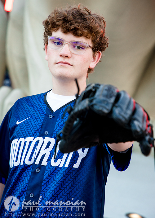 Senior Pictures at Comerica Park