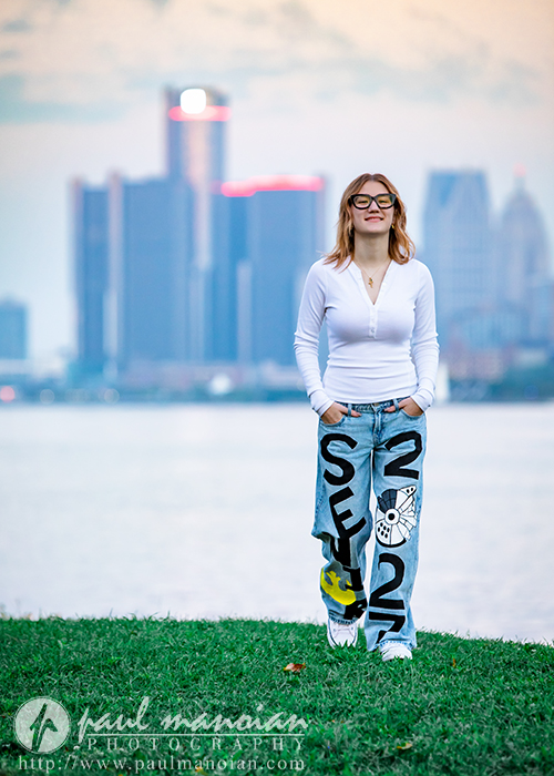 L'Anse Creuse Senior Pictures in Detroit