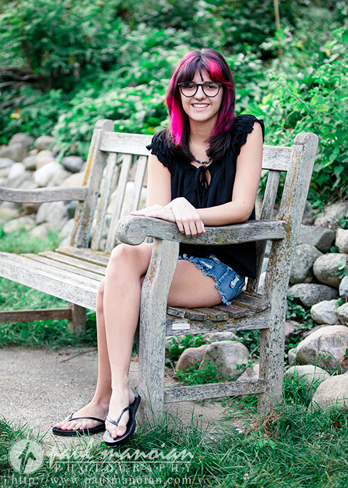 Skyline High School Senior Pictures at Nichols Arboretum