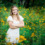 Wildflower Senior Pictures in Ann Arbor with Zora