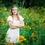 Wildflower Senior Pictures in Ann Arbor with Zora