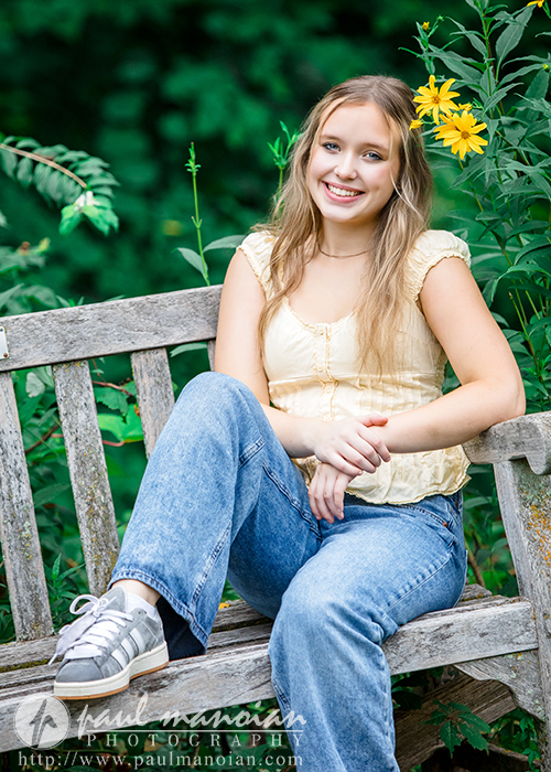 Wildflower Senior Pictures in Ann Arbor
