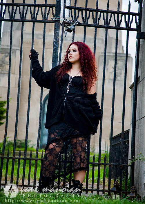 Gothic Senior Pictures in Detroit