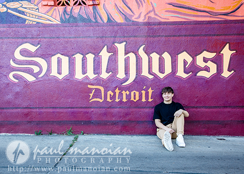 Novi Senior Pictures in Mexicantown