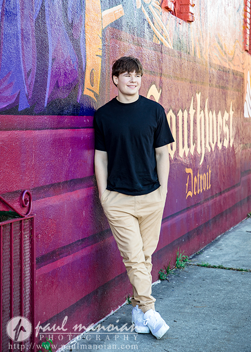 Novi Senior Pictures in Mexicantown