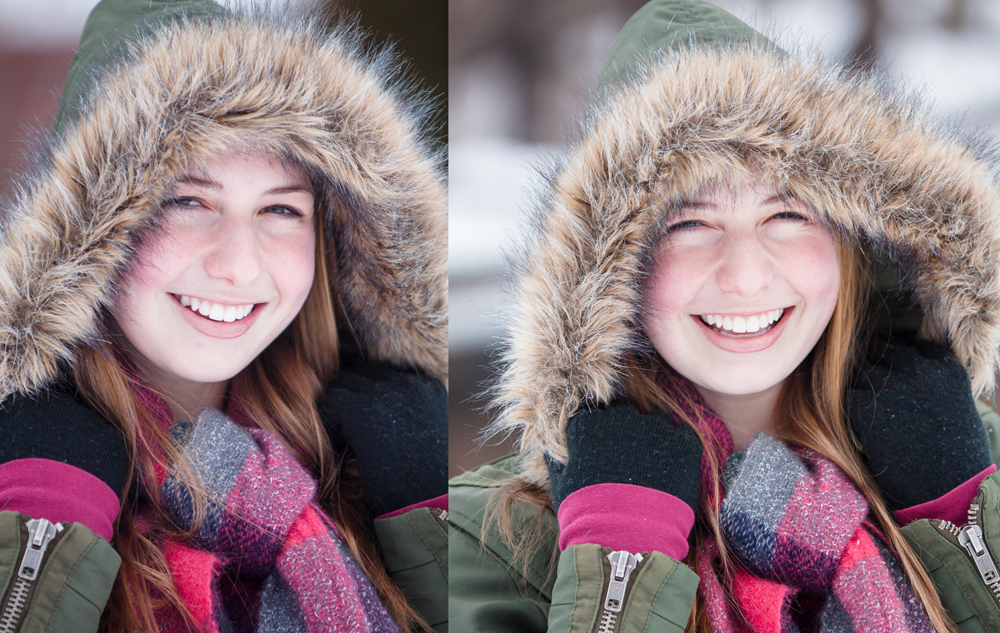 Snow Senior Pictures
