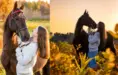 Senior Pictures with Horses - Michigan Photographer