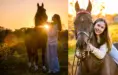 Senior Pictures with Horses - Michigan Photographer