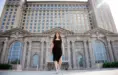Michigan Central Station senior pictures in Detroit, MI