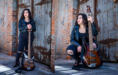 Senior Pictures with Musical Instruments in Detroit